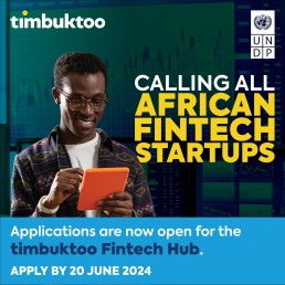 Timbuktoo Fintech Startup Accelerator Programme